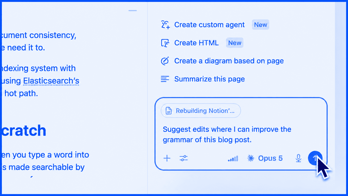 Notion Agent helps teams review and approve AI‑suggested edits securely.